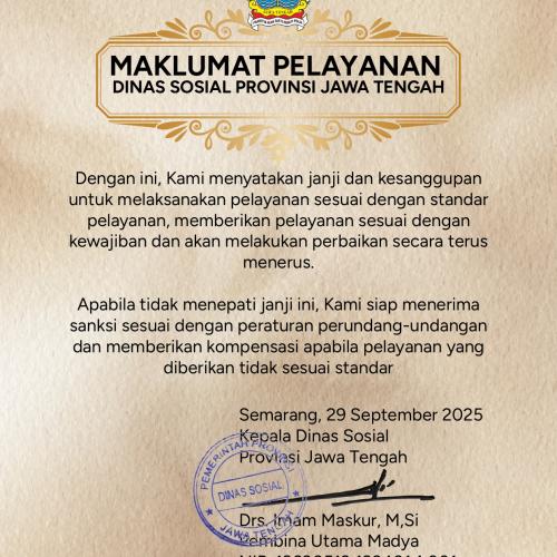 Maklumat Pelayanan